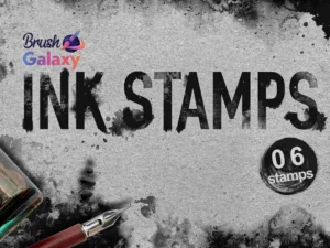 cover image ink stamps brush pack