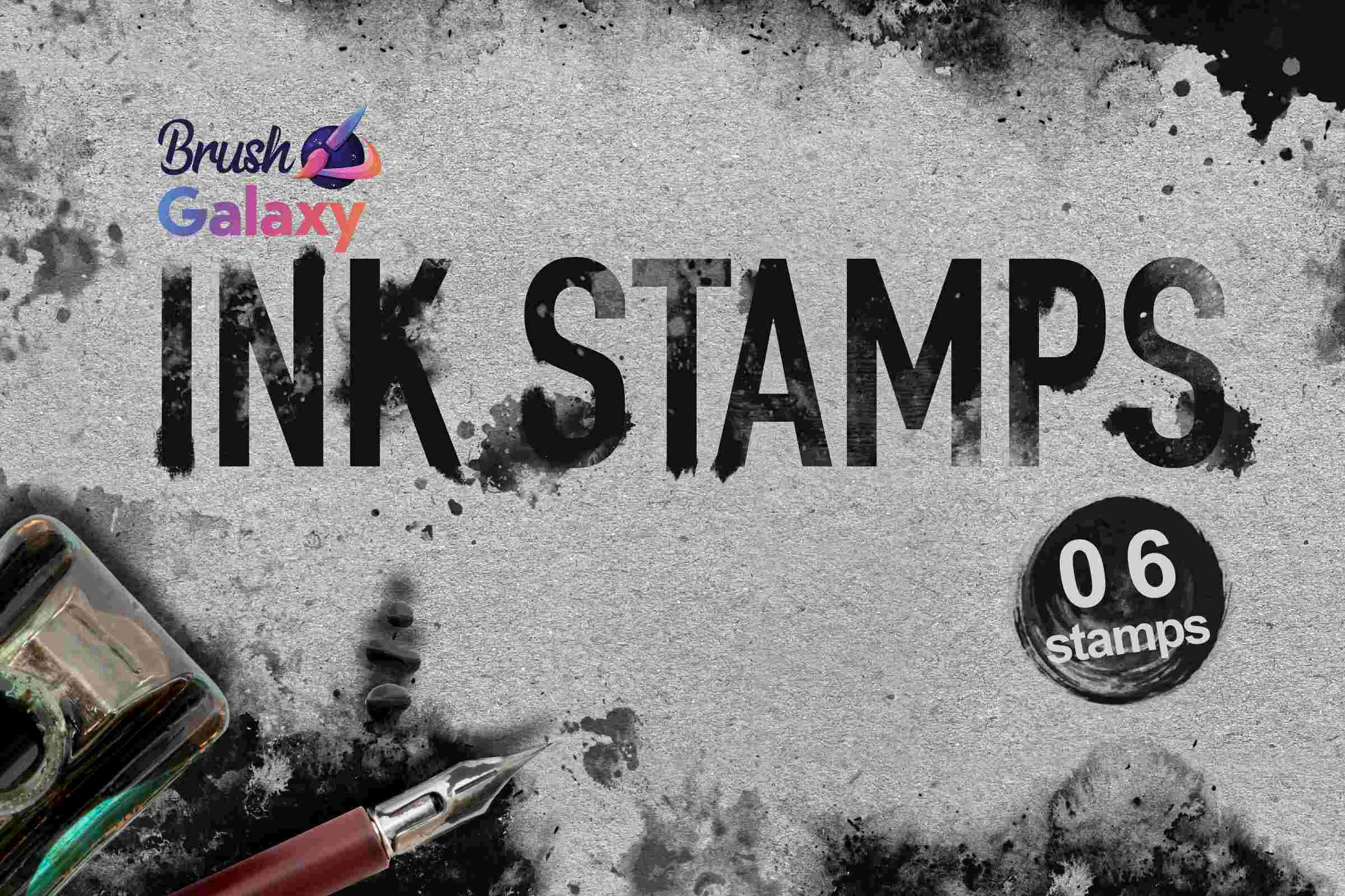 Ink Stamps Brush Pack