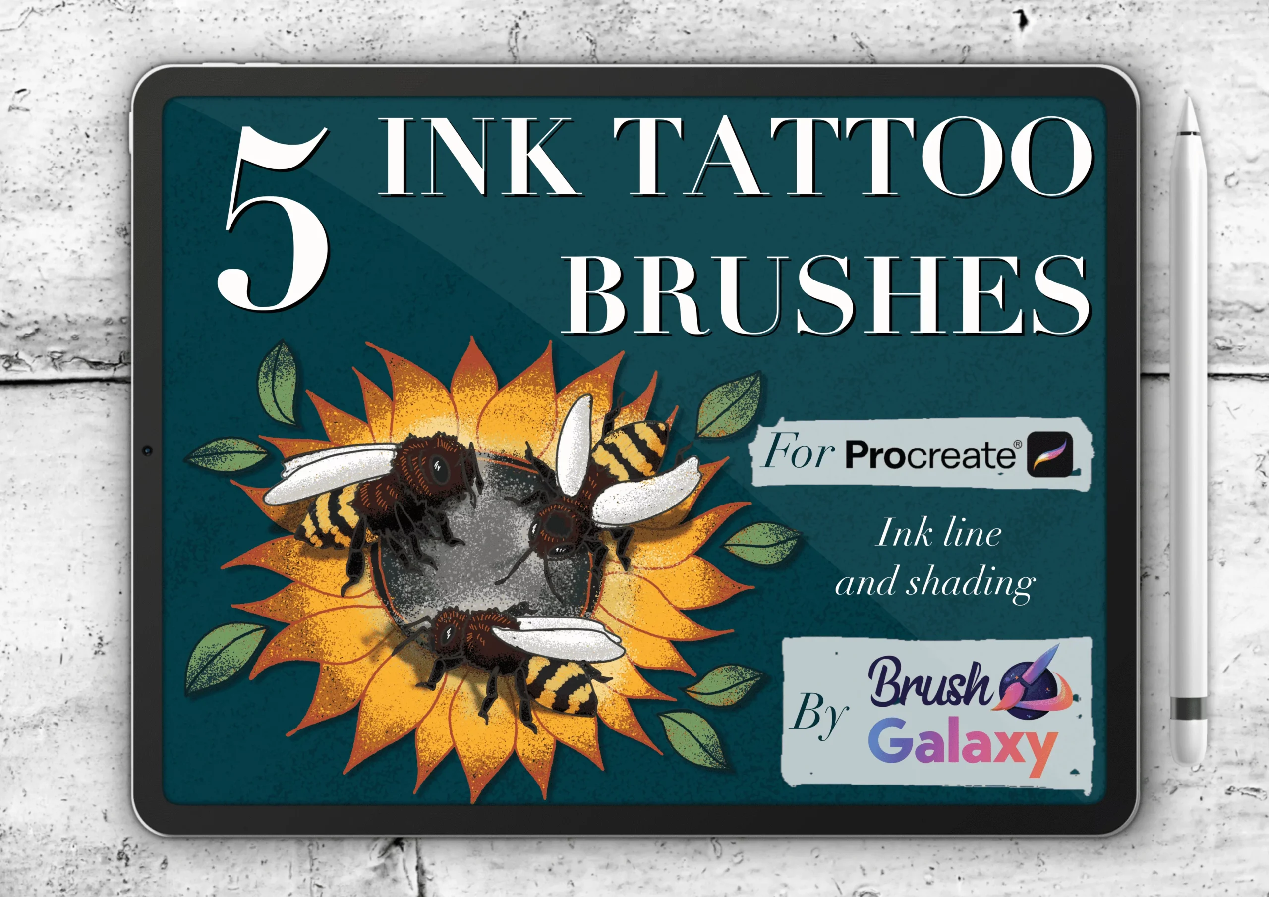 Ink Tattoo Brush Pack