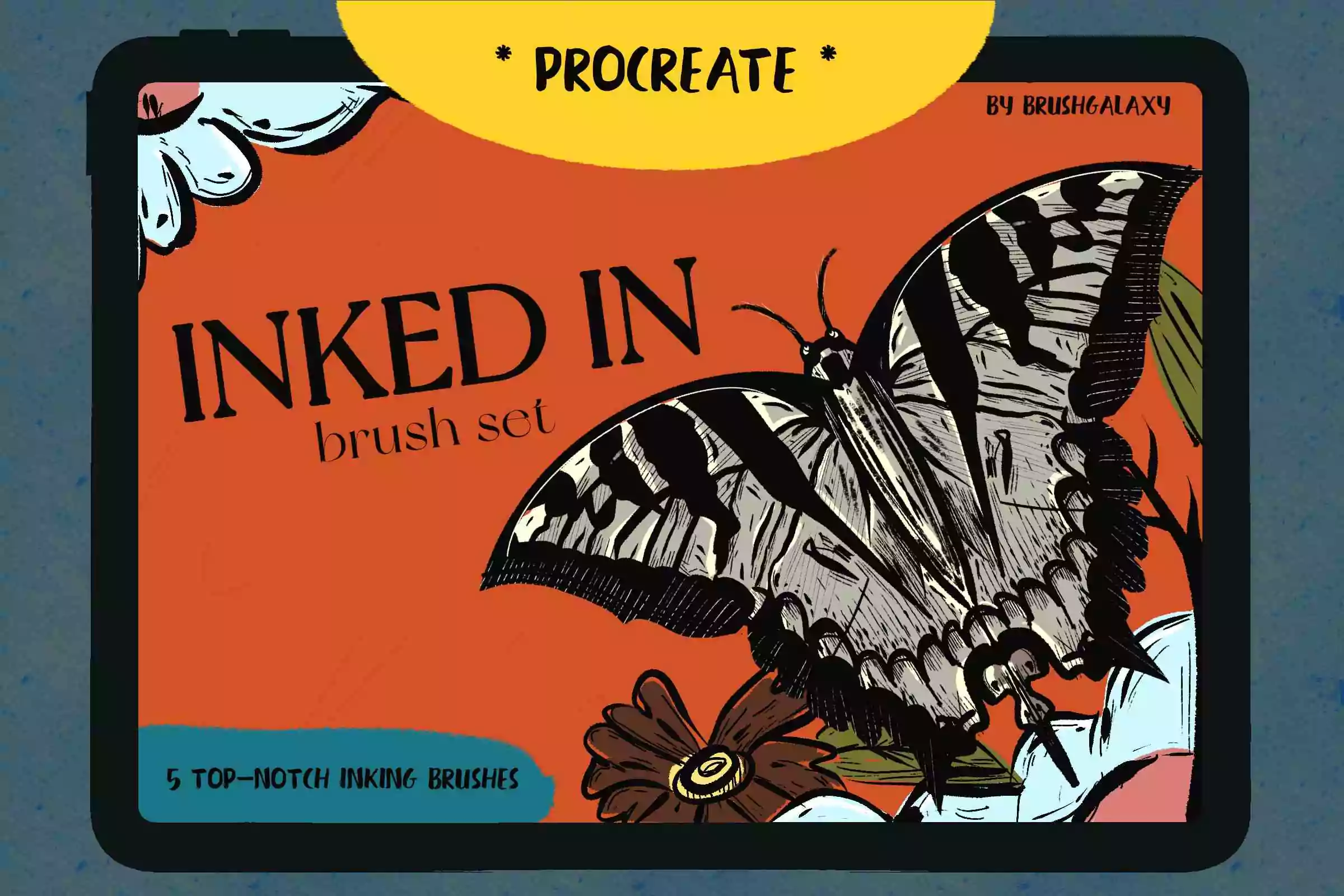 INKED IN Brush Set