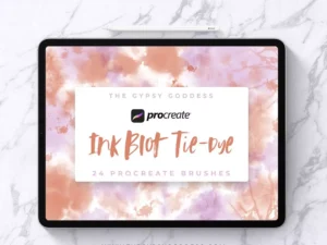 cover image ink blot brushes vol 2