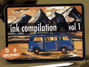 cover image ink compilation brushes