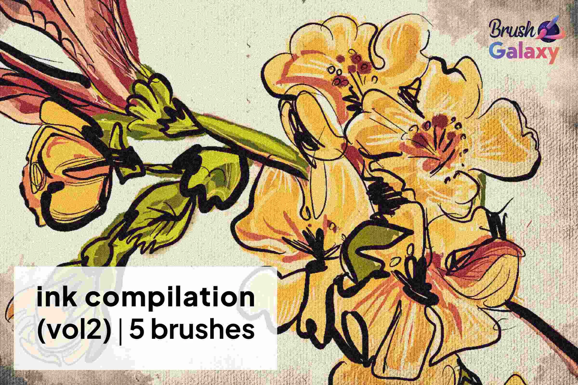 Ink Compilation Brushes Vol 2