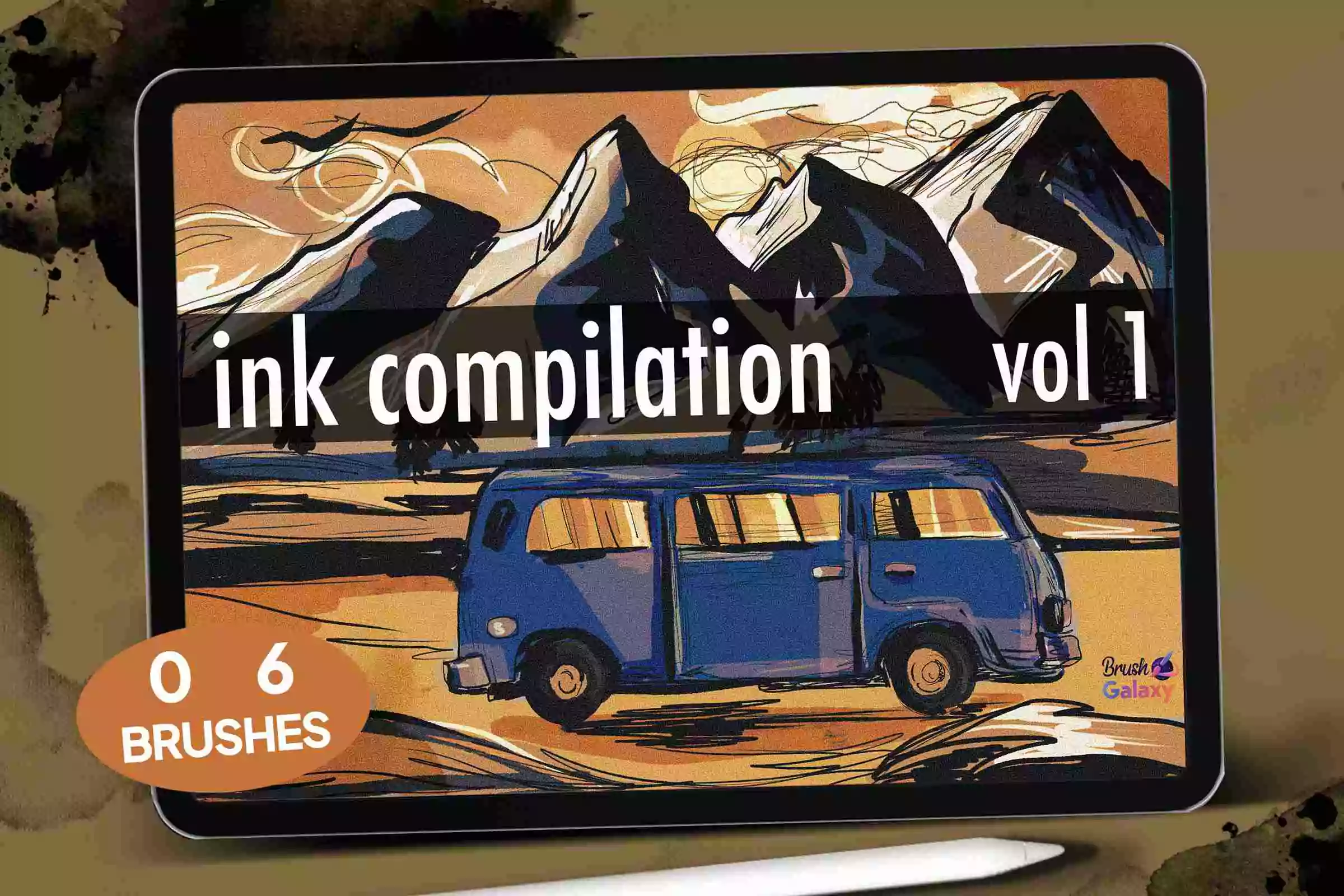 Ink Compilation Brushes