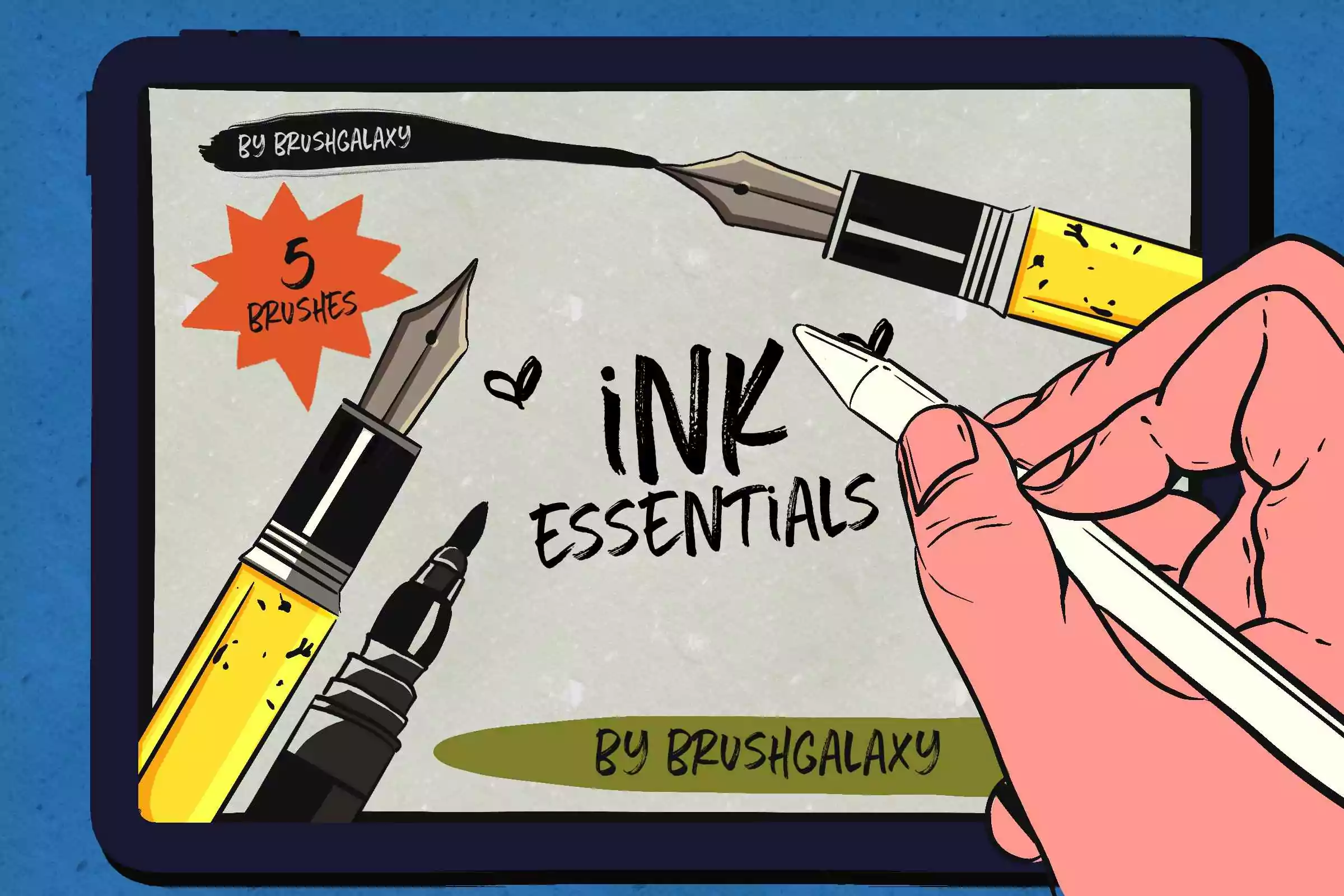 Ink Essentials Brush Pack