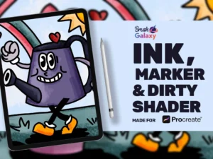 cover image ink marker dirty shader stamp set vol 2