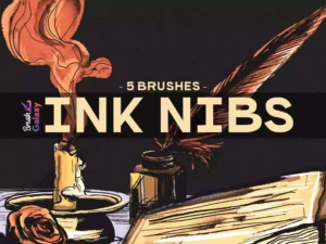 cover image ink nibs brush pack