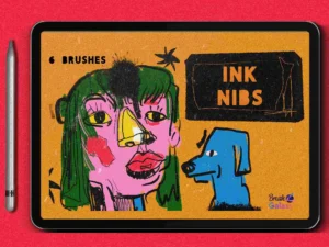 cover image ink nibs brush pack vol 2
