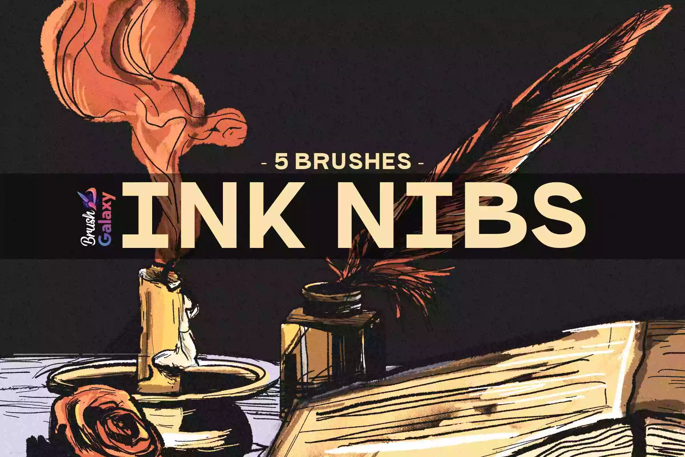 Ink Nibs Brush Pack