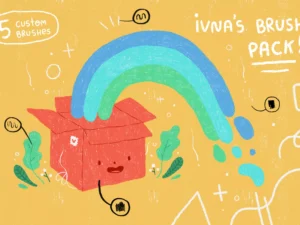 cover image ivnas brush pack colored pencil