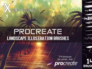 cover image landscape brushes