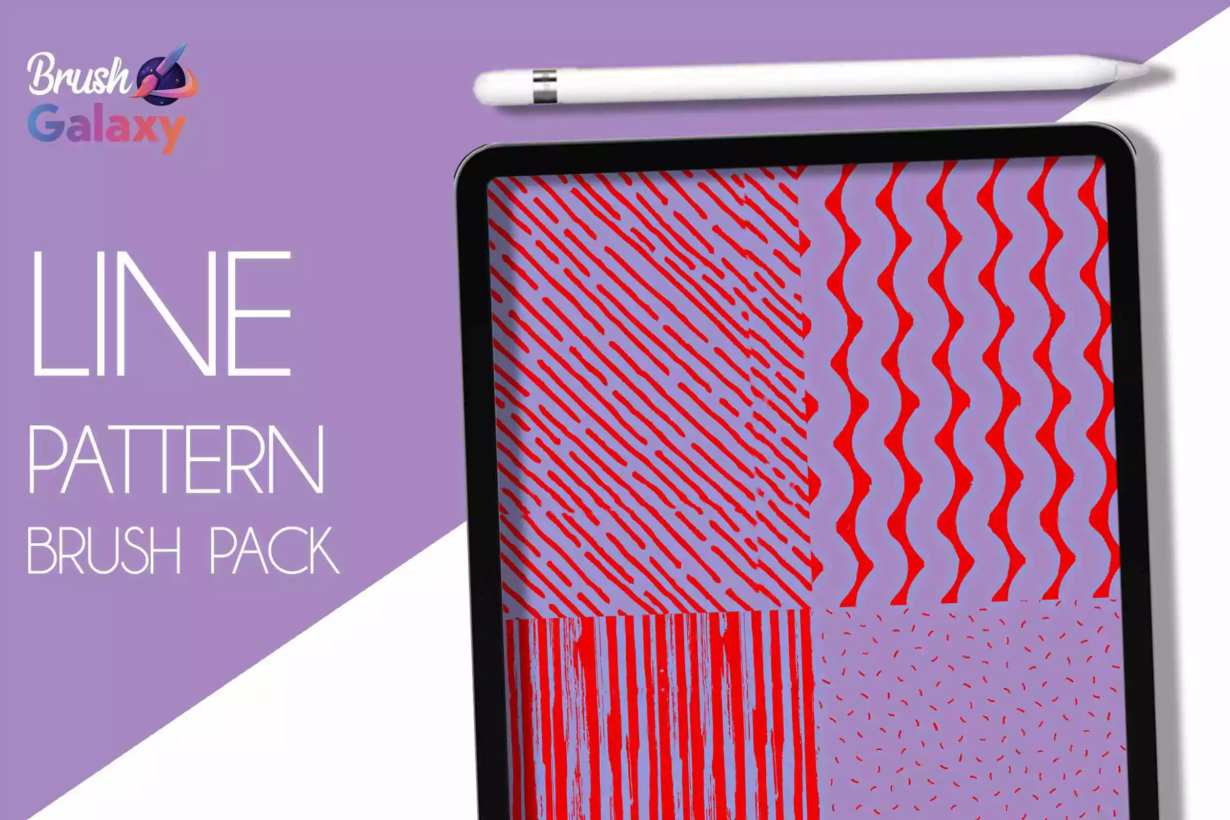 Line Pattern Brush Pack