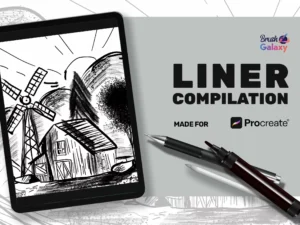 cover image liner compilation brush pack