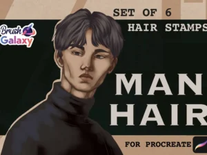 cover image man hair brush pack
