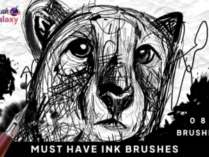 cover image must have ink brush pack