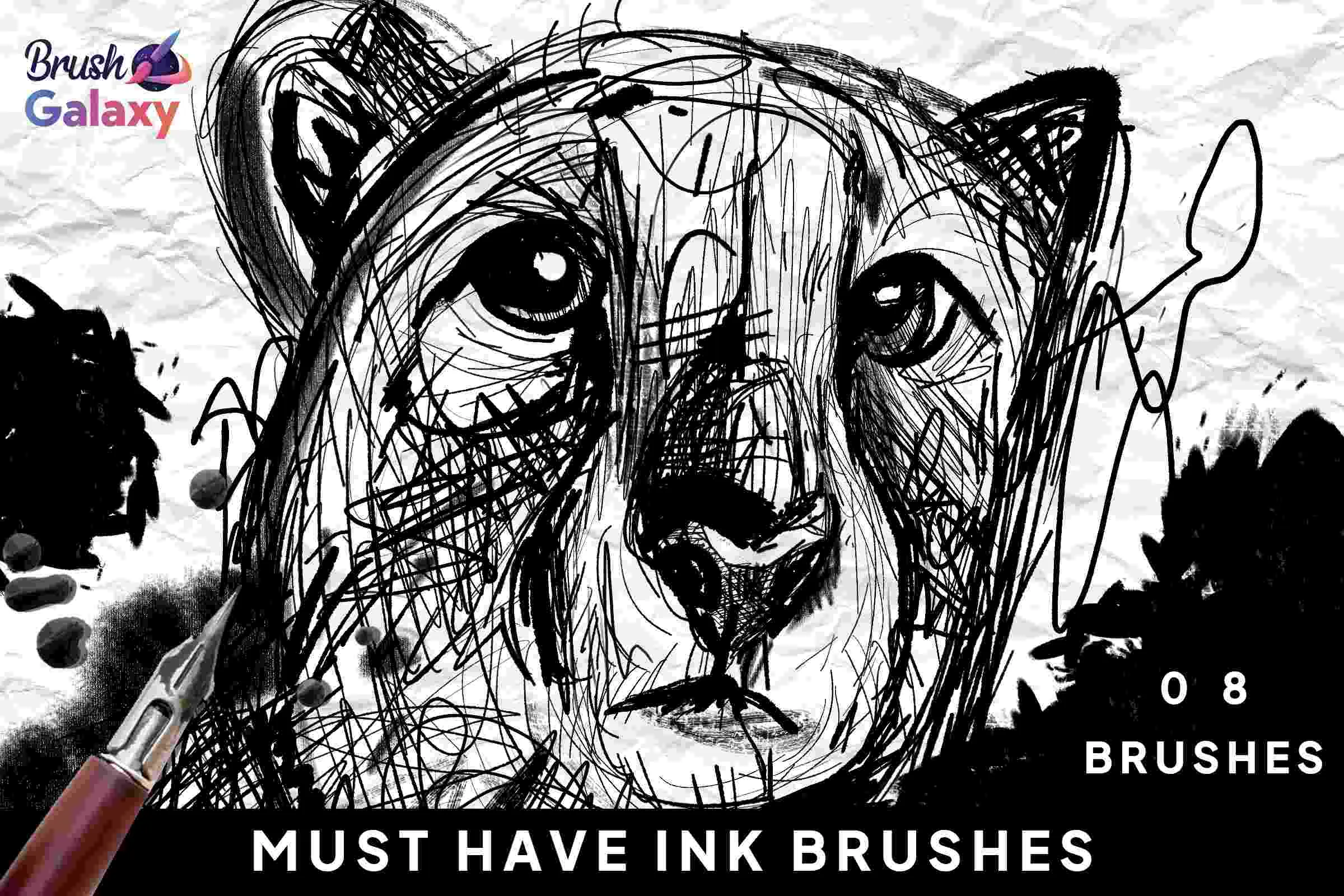 Must-Have Ink Brush Pack