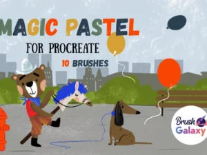 cover image magic pastels