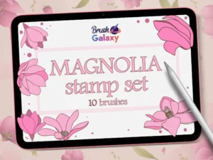 cover image magnolia stamp set