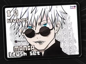 cover image manga brush set vol 2 1