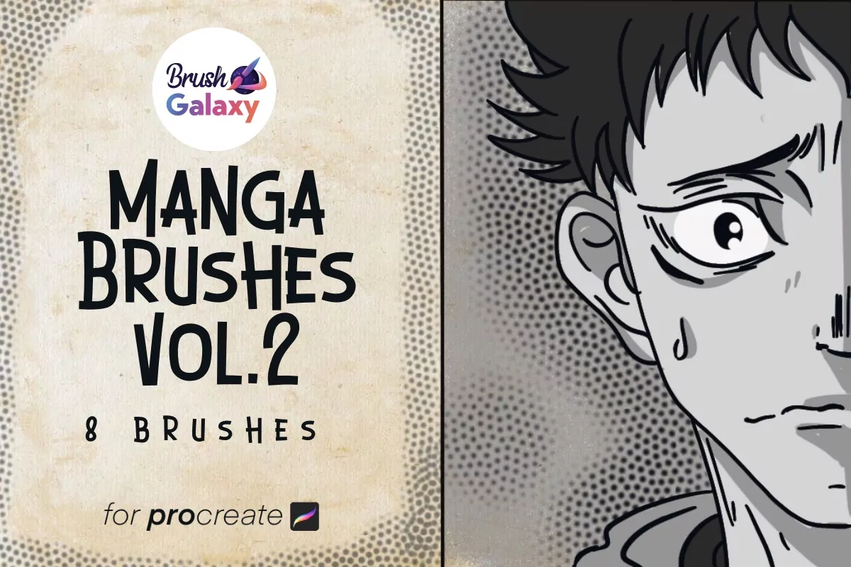 Manga Brush Set Vol 2 Alternate