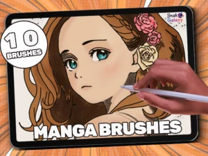 cover image manga brush set vol 3