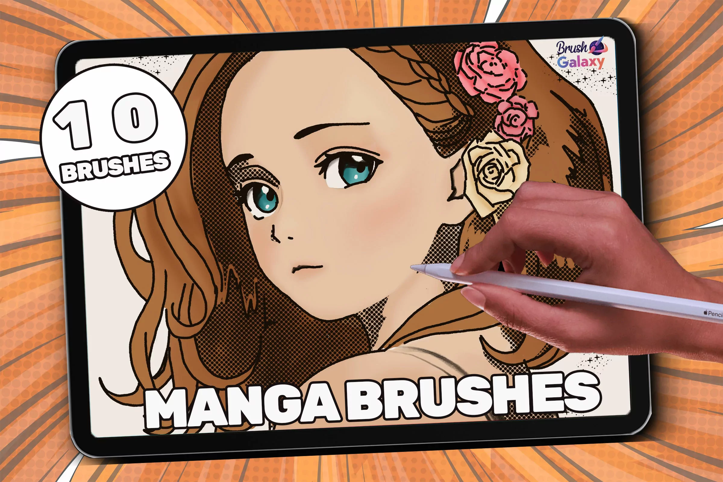 Manga Brush Set Vol 3
