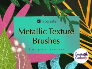 cover image metallic brush set