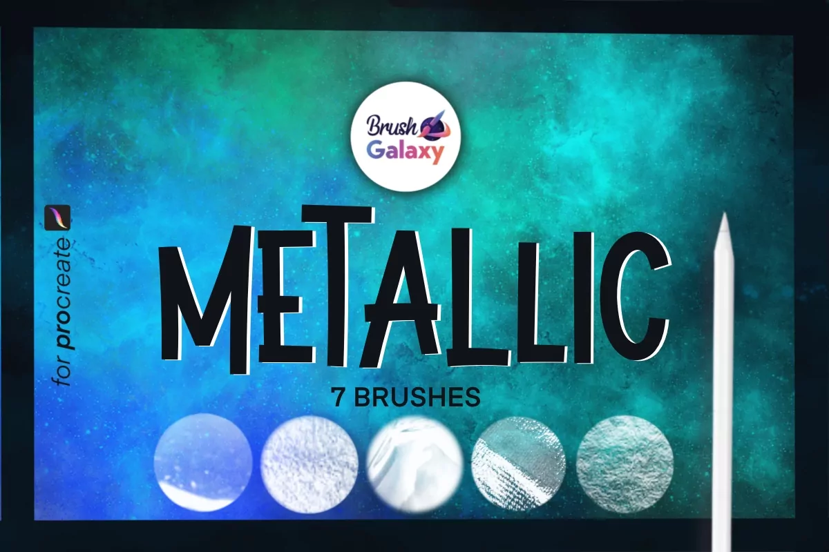Metallic Brush Set Vol 3