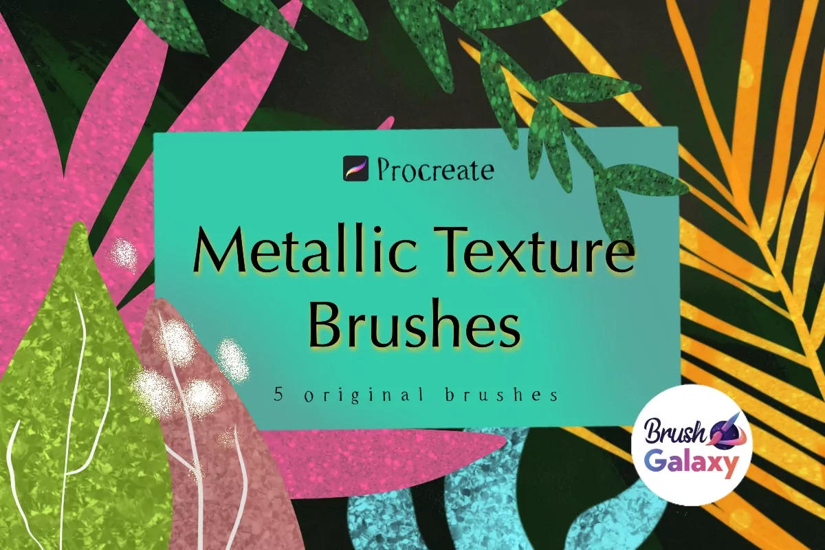 Metallic Brush Set for Procreate