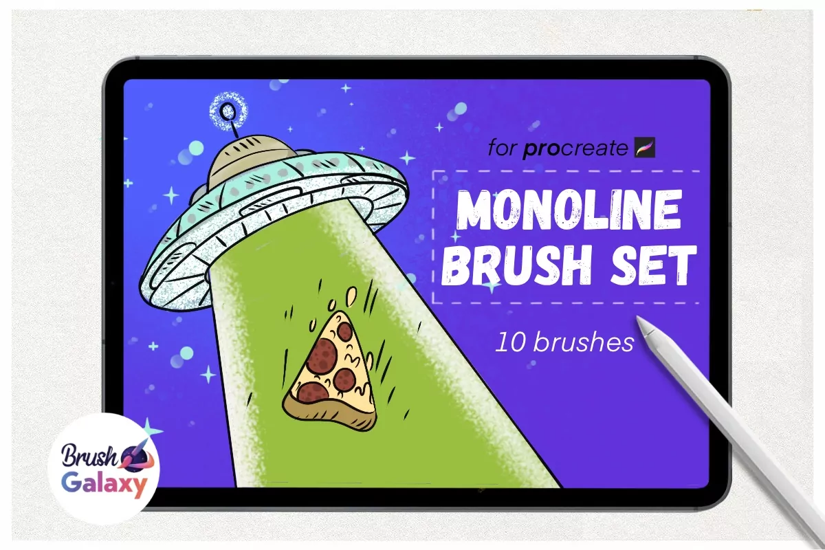 Monoline Brush Set
