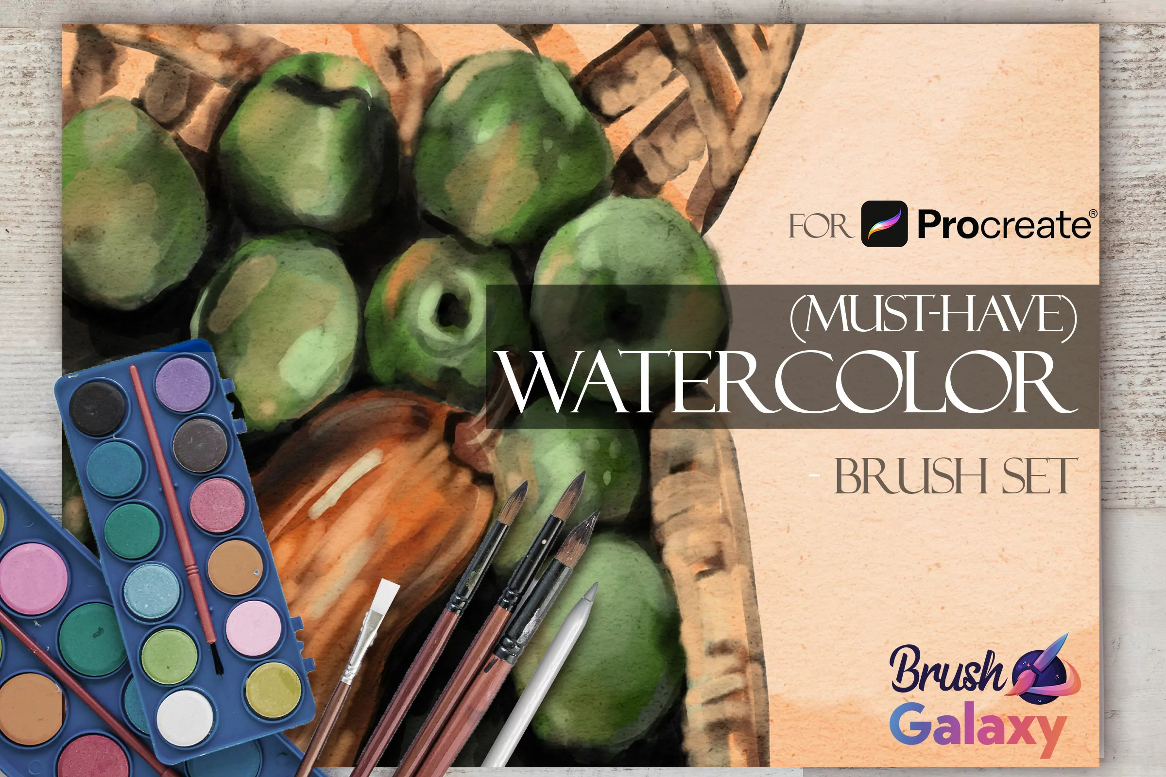 Must-Have Watercolor Brush Set