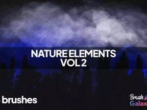 cover image nature elements brush pack vol 2