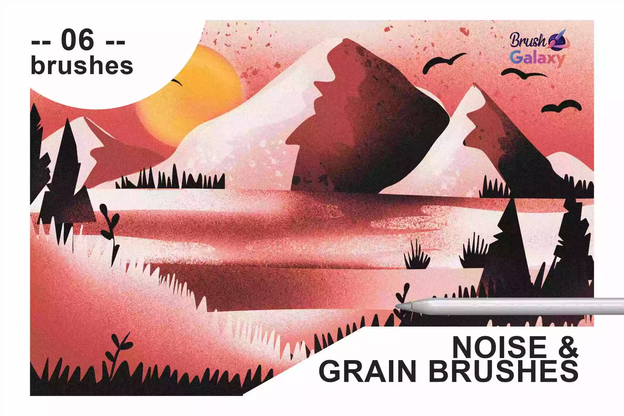 Noise & Grain Brush Set