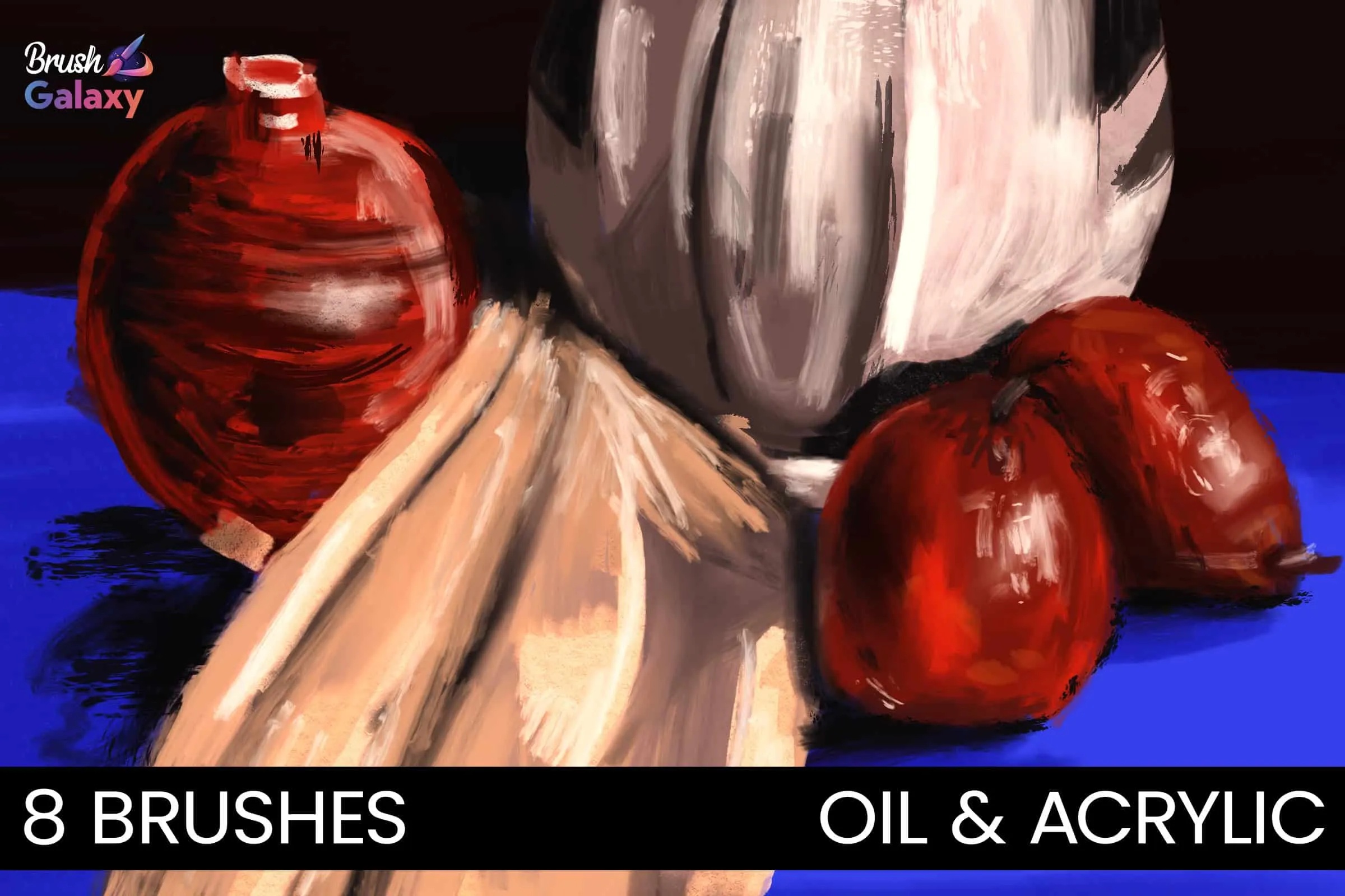 Oil & Acrylic Brush Set Vol 2
