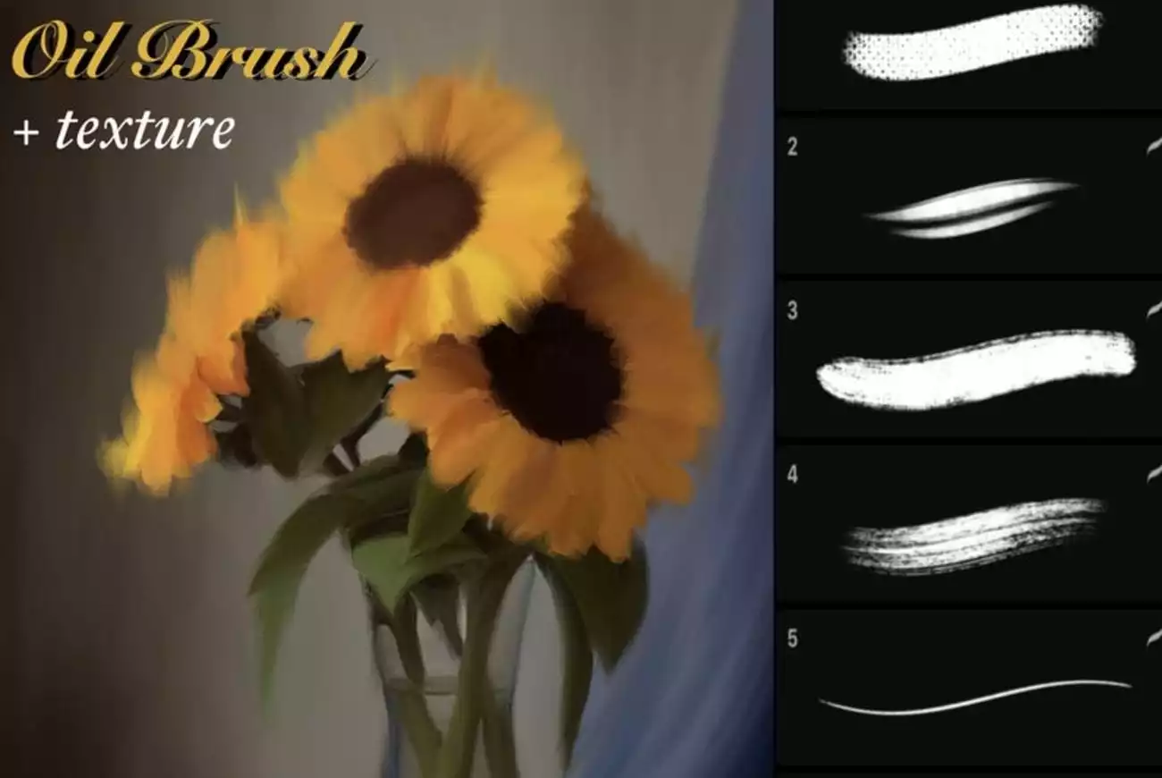 Oil Brushes for Procreate