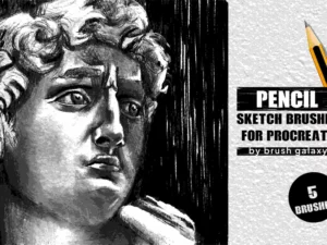 cover image pencil brush pack