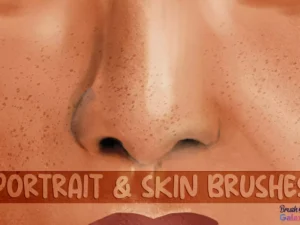 cover image portrait skin brush pack