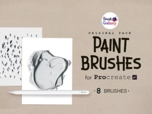 cover image paint brushes vol 1