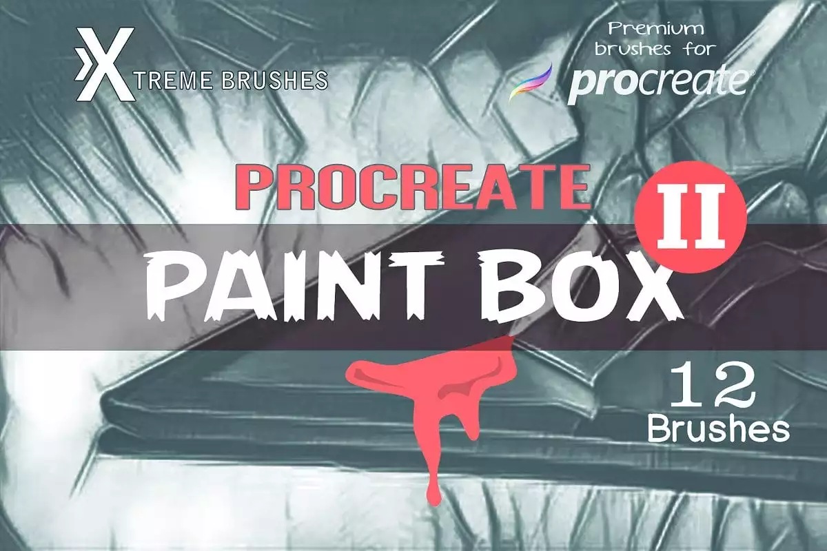 PaintBox II - Premium Procreate Brushes