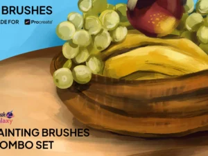 cover image painting combo brush set