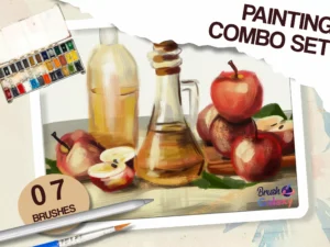 cover image painting combo brush set vol 3