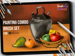 cover image painting combo brush set vol 6