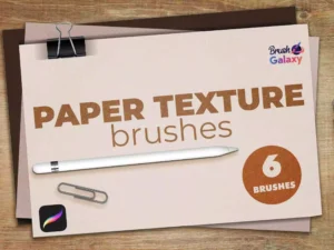 cover image paper texture brushes