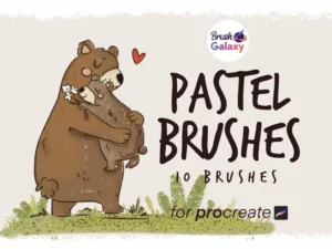 cover image pastel brush set vol 2