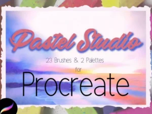 cover image pastel studio pastel brushes paper brushes