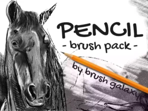 cover image pencil brush pack vol 2