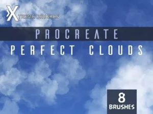 cover image perfect clouds brushes