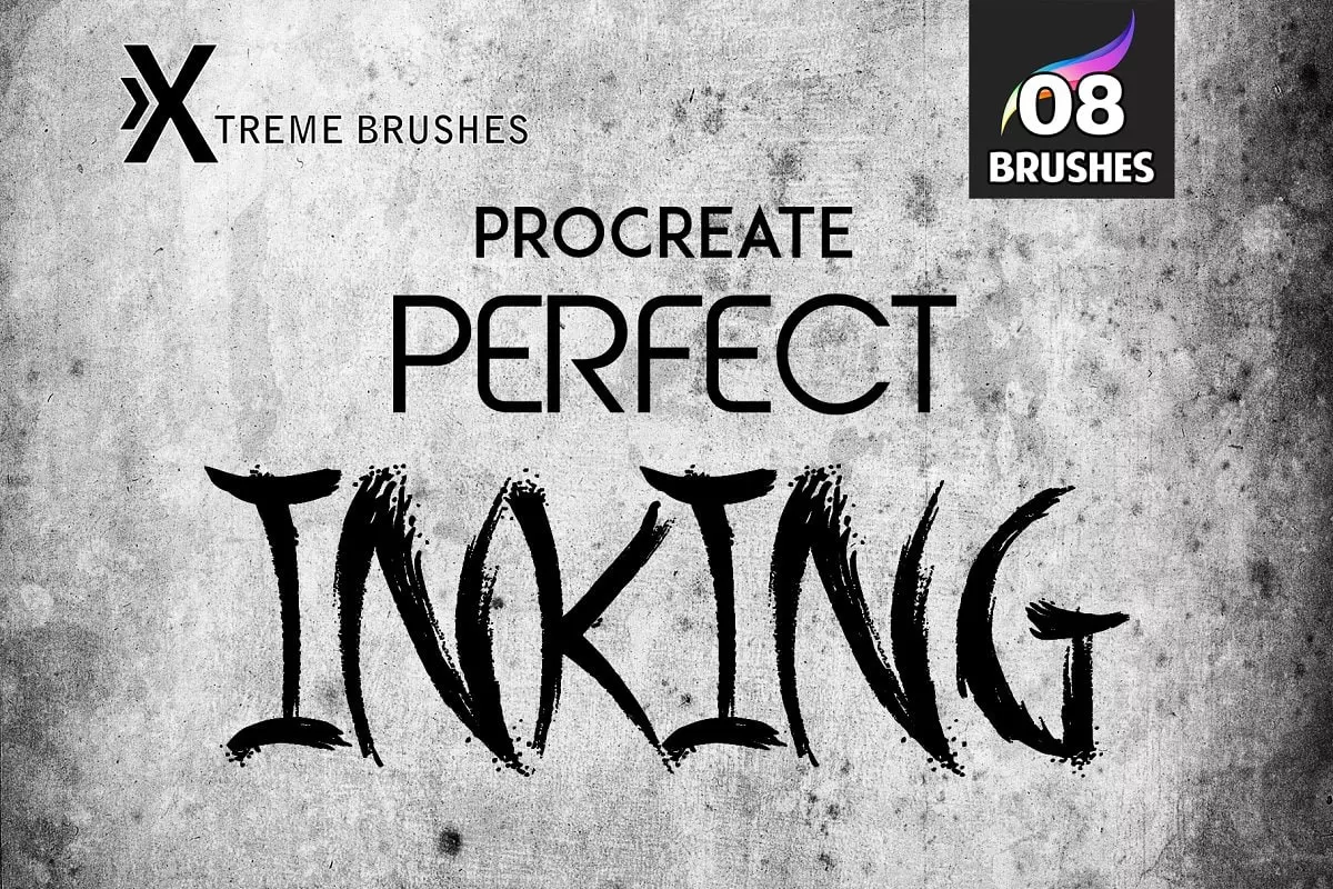 Perfect Inking Brushes for Procreate