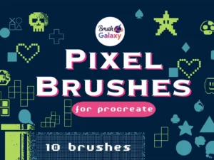 cover image pixel brush pack vol 2