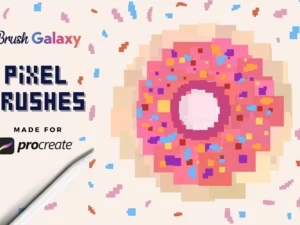 cover image pixel brush set